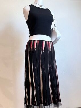 Vivienne Tam Midi Skirt Y2K Dark Feminine Fairy Grunge